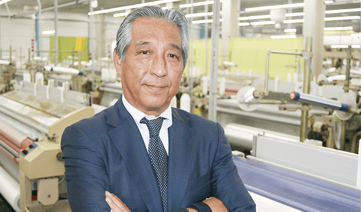 準備から織りまで。自社一貫工程が田中忠の強み